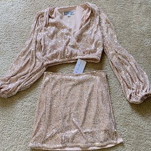 Boutique sequin set